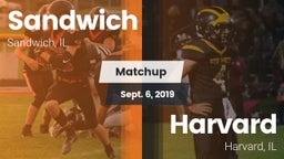 Matchup: Sandwich  vs. Harvard  2019