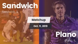 Matchup: Sandwich  vs. Plano  2019