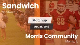 Matchup: Sandwich  vs. Morris Community  2019