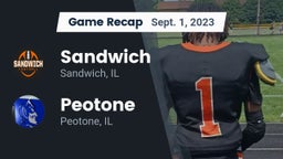 Recap: Sandwich  vs. Peotone  2023
