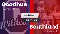 Matchup: Goodhue  vs. Southland  2018