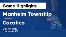 Manheim Township  vs Cocalico  Game Highlights - Oct. 18, 2022