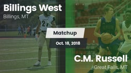 Matchup: Billings West High vs. C.M. Russell  2018