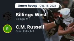 Recap: Billings West  vs. C.M. Russell  2021