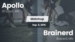 Matchup: Apollo  vs. Brainerd  2016