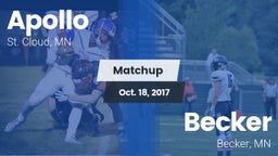 Matchup: Apollo  vs. Becker  2017