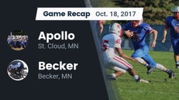Recap: Apollo  vs. Becker  2017