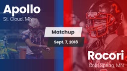 Matchup: Apollo  vs. Rocori  2018