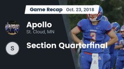 Recap: Apollo  vs. Section Quarterfinal 2018