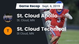 Recap: St. Cloud Apollo  vs. St. Cloud Technical  2019