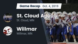 Recap: St. Cloud Apollo  vs. Willmar  2019