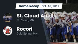 Recap: St. Cloud Apollo  vs. Rocori  2019