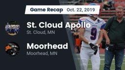 Recap: St. Cloud Apollo  vs. Moorhead  2019