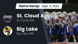 Recap: St. Cloud Apollo  vs. Big Lake  2022