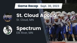 Recap: St. Cloud Apollo  vs. Spectrum  2023