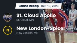 Recap: St. Cloud Apollo  vs. New London-Spicer  2023