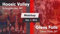 Matchup: Hoosic Valley High S vs. Glens Falls  2016