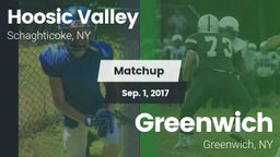 Matchup: Hoosic Valley High S vs. Greenwich  2017