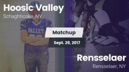 Matchup: Hoosic Valley High S vs. Rensselaer  2017