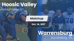 Matchup: Hoosic Valley High S vs. Warrensburg  2017