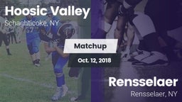 Matchup: Hoosic Valley High S vs. Rensselaer  2018