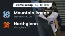 Recap: Mountain Range  vs. Northglenn  2017