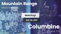 Matchup: Mountain Range vs. Columbine  2017