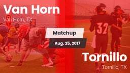 Matchup: Van Horn  vs. Tornillo  2017