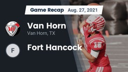 Recap: Van Horn  vs. Fort Hancock 2021