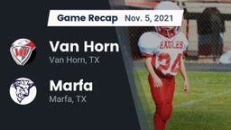 Recap: Van Horn  vs. Marfa  2021