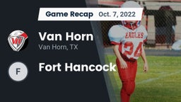 Recap: Van Horn  vs. Fort Hancock 2022
