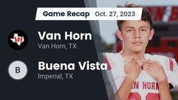 Recap: Van Horn  vs. Buena Vista  2023