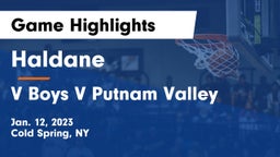 Haldane  vs V Boys V Putnam Valley Game Highlights - Jan. 12, 2023