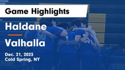 Haldane  vs Valhalla  Game Highlights - Dec. 21, 2023