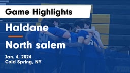 Haldane  vs North salem Game Highlights - Jan. 4, 2024