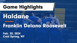 Haldane  vs Franklin Delano Roosevelt Game Highlights - Feb. 20, 2024