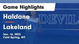 Haldane  vs Lakeland  Game Highlights - Jan. 16, 2023