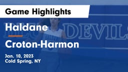 Haldane  vs Croton-Harmon  Game Highlights - Jan. 10, 2023