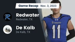 Recap: Redwater  vs. De Kalb  2023