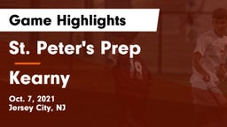 St. Peter's Prep  vs Kearny  Game Highlights - Oct. 7, 2021