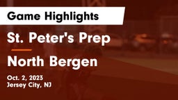 St. Peter's Prep  vs North Bergen  Game Highlights - Oct. 2, 2023