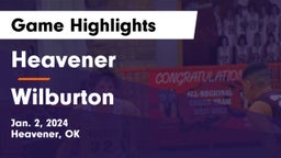 Heavener  vs Wilburton  Game Highlights - Jan. 2, 2024