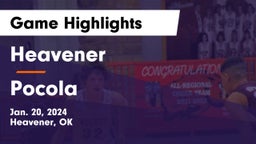 Heavener  vs Pocola  Game Highlights - Jan. 20, 2024