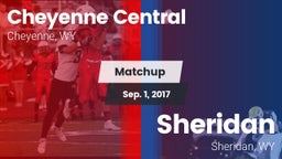 Matchup: Cheyenne Central vs. Sheridan  2017