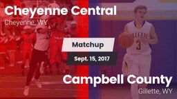 Matchup: Cheyenne Central vs. Campbell County  2017