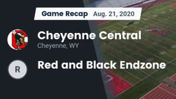 Recap: Cheyenne Central  vs. Red and Black Endzone 2020