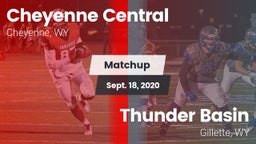 Matchup: Cheyenne Central vs. Thunder Basin  2020