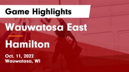 Wauwatosa East  vs Hamilton  Game Highlights - Oct. 11, 2022