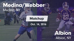 Matchup: Medina/Webber High S vs. Albion  2016