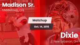 Matchup: Madison vs. Dixie  2016